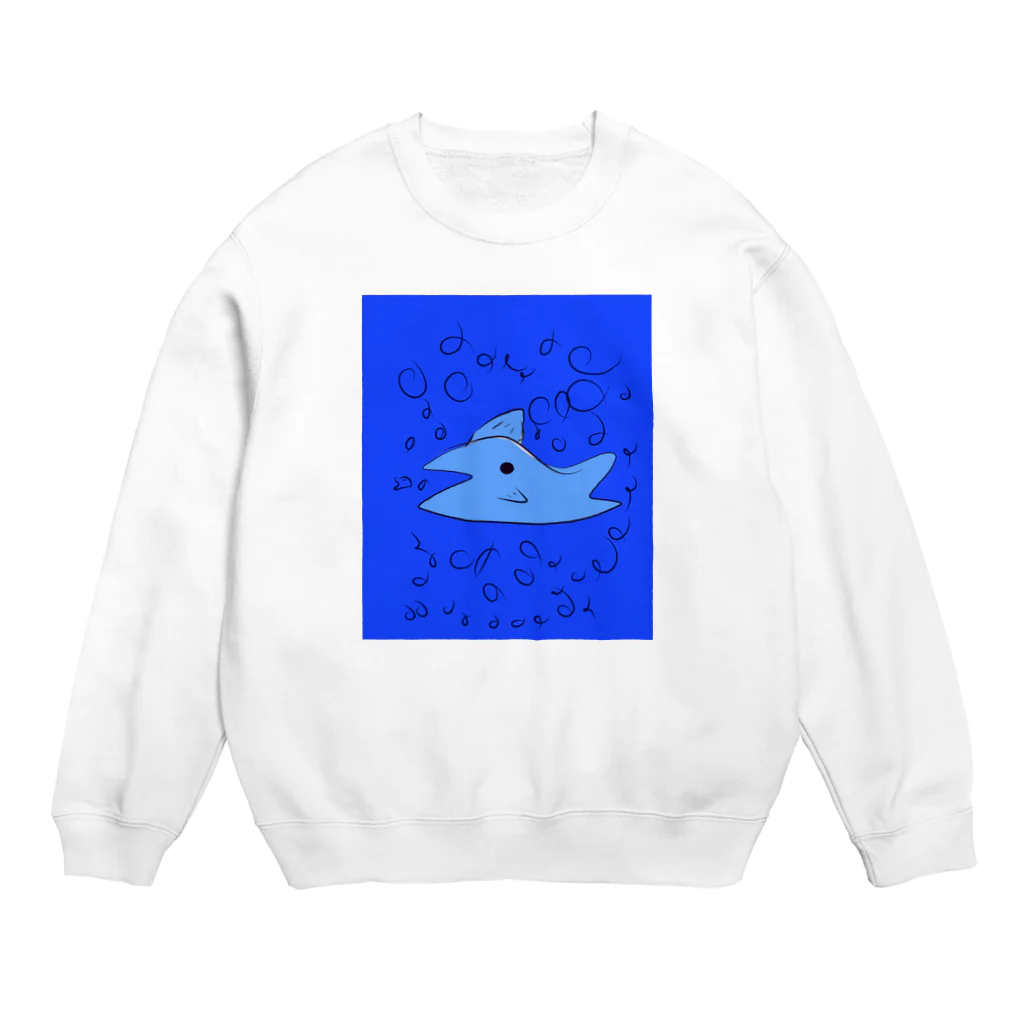 うなわるどのさかな Crew Neck Sweatshirt