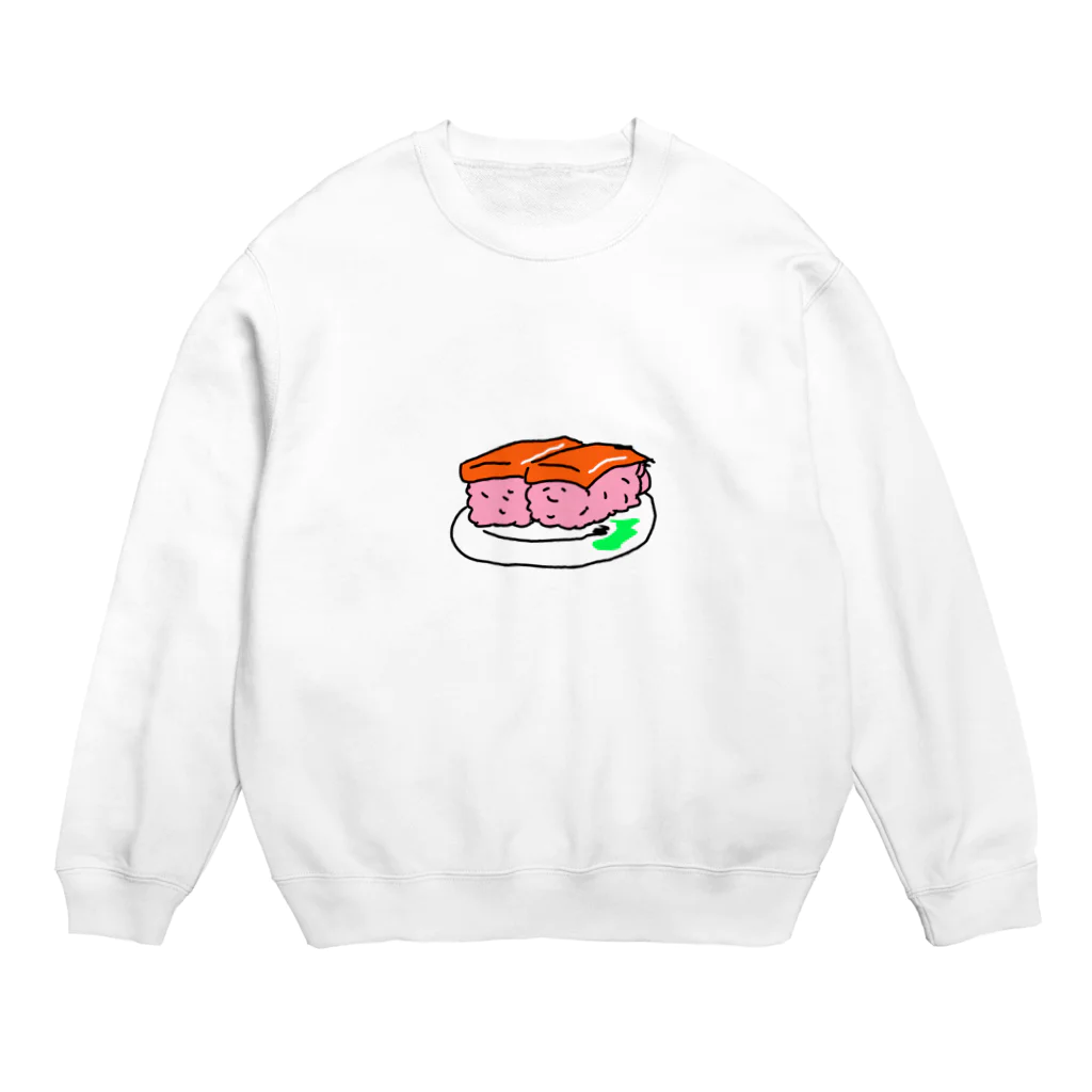 はいしゃさん （お笑い）のシャリが赤飯 Crew Neck Sweatshirt