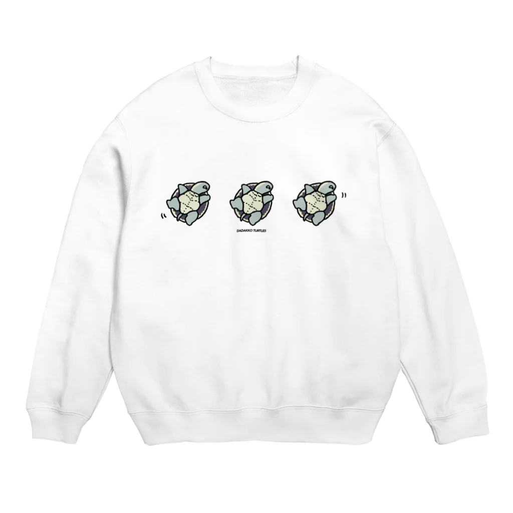 ふじはら むつみのミシニのゴマちゃん Crew Neck Sweatshirt