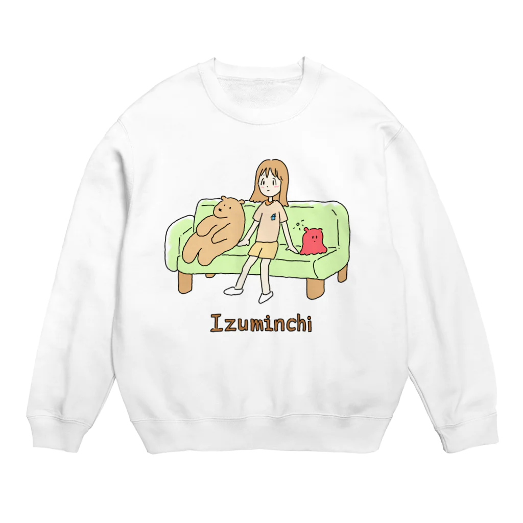 wktkライブ公式グッズショップの-if-めんだこ秋冬モデル Crew Neck Sweatshirt