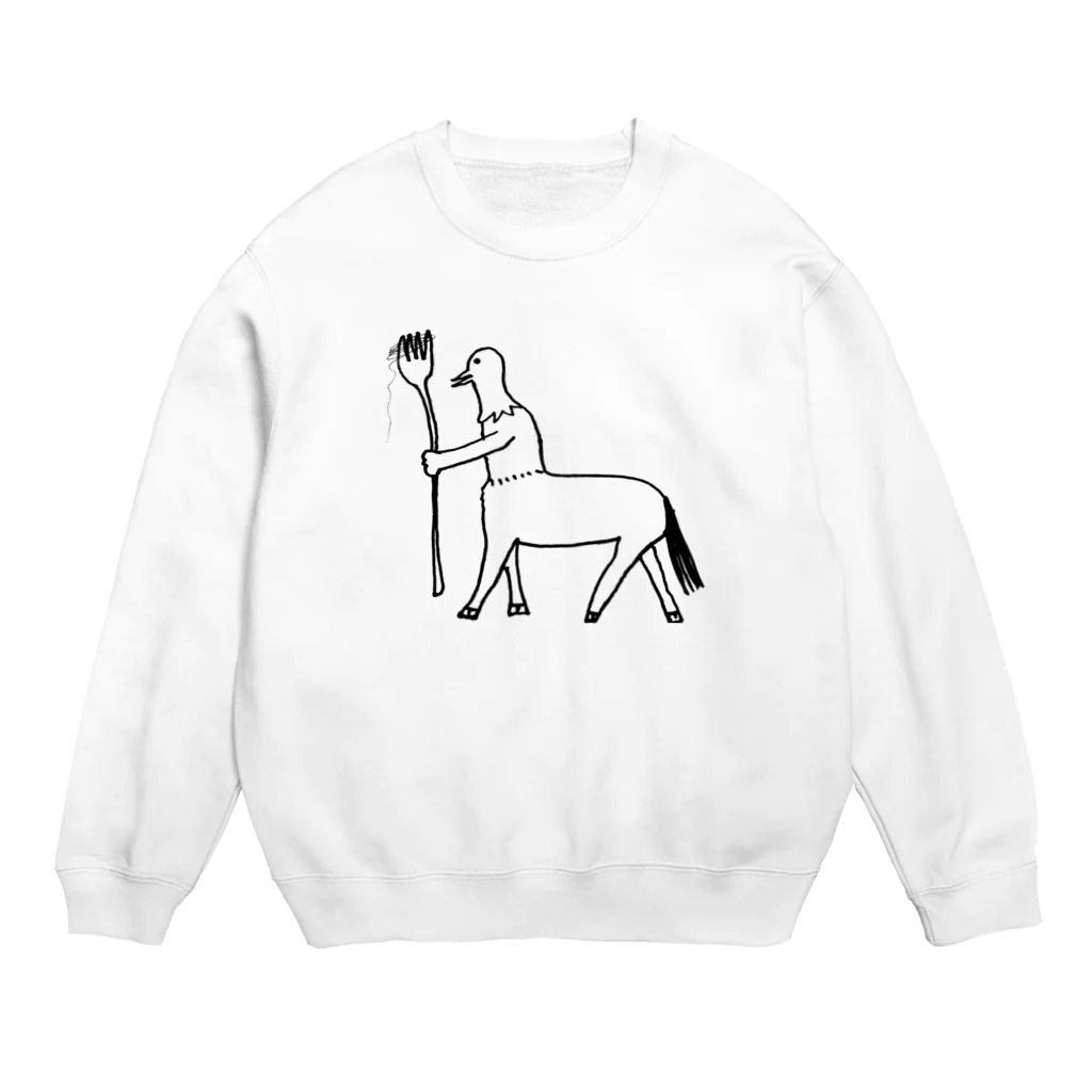 Spaghetti Clinton Storeのとりうまスパゲッティ Crew Neck Sweatshirt