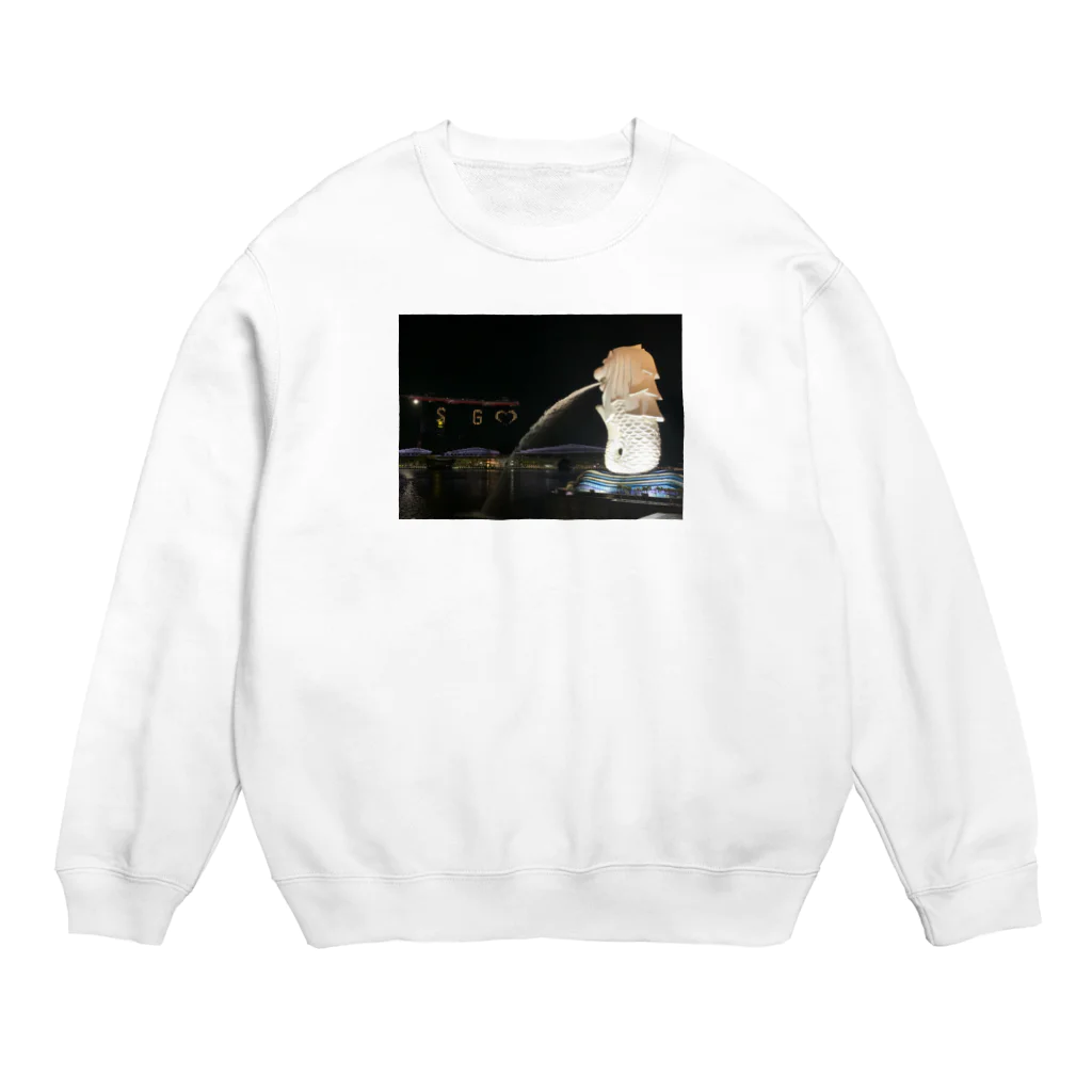 killer frogsのまーらいおん Crew Neck Sweatshirt