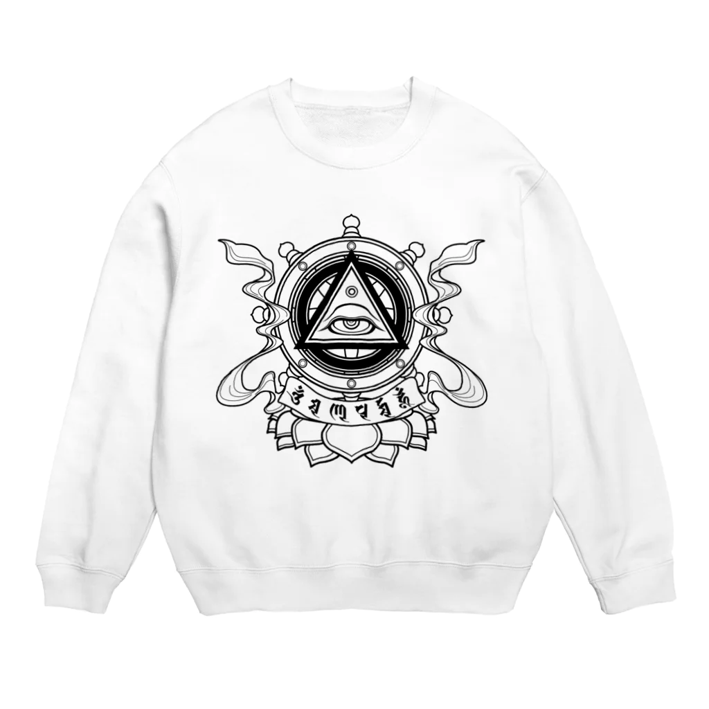 福陀落海灣公司の智慧之眼 Crew Neck Sweatshirt