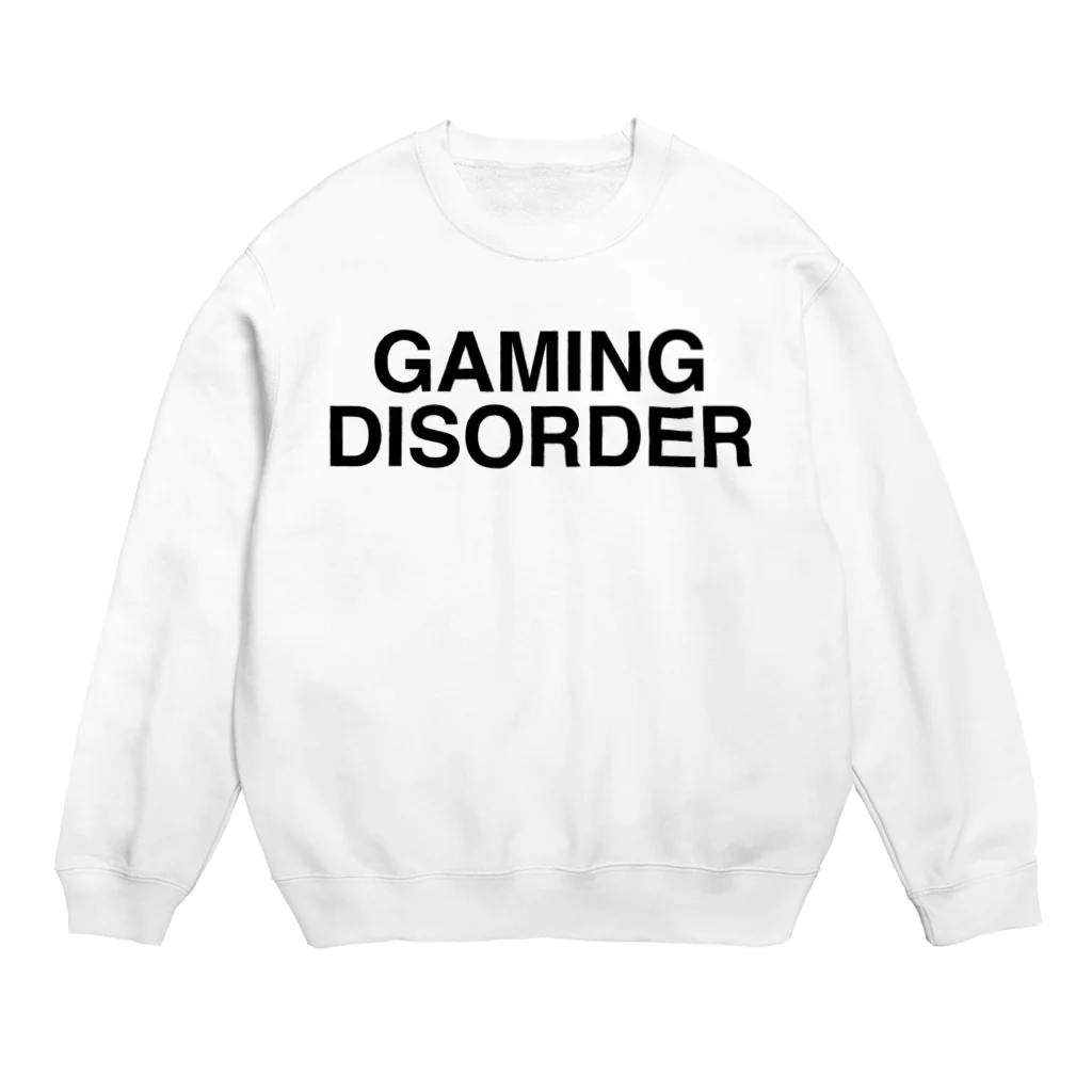 TOKYO LOGOSHOP 東京ロゴショップのGAMING DISORDER-ゲーミングディスオーダー- Crew Neck Sweatshirt