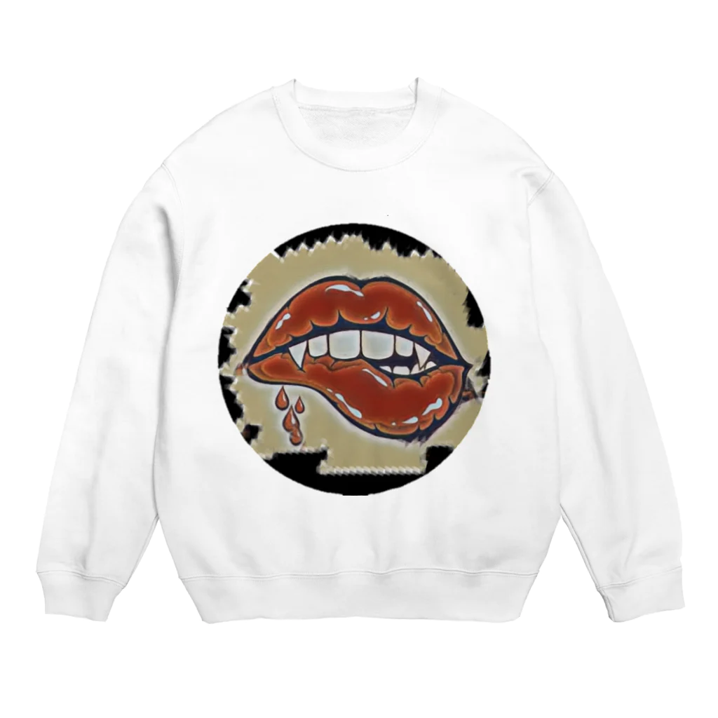 👑ＫＥＮ👑の吸血鬼👄 Crew Neck Sweatshirt