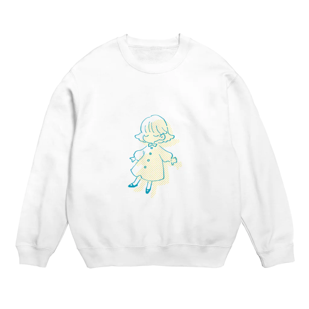 なっつのおんなのこ Crew Neck Sweatshirt