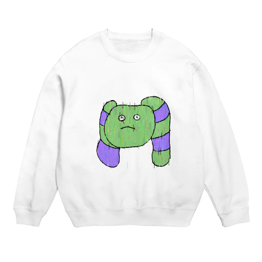 ぽむたむ君のともだちのぽむたむ君(ビリビリ) Crew Neck Sweatshirt