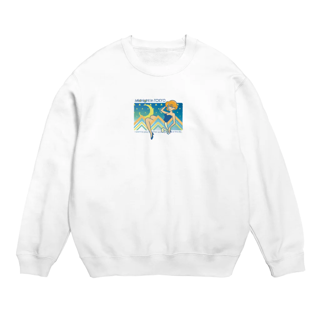 TSUKIKOU SHOP の月夜のバニーちゃん２ Crew Neck Sweatshirt