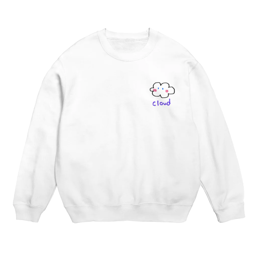 そらもようのもこもこ雲〜〜cloud〜〜 Crew Neck Sweatshirt