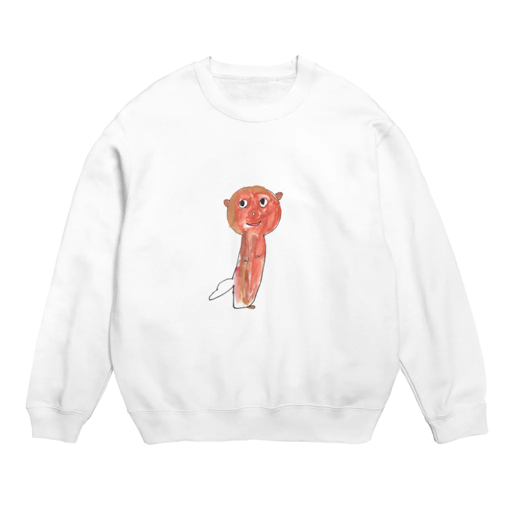 秘密結社アイスクリンのミーアキャット Crew Neck Sweatshirt