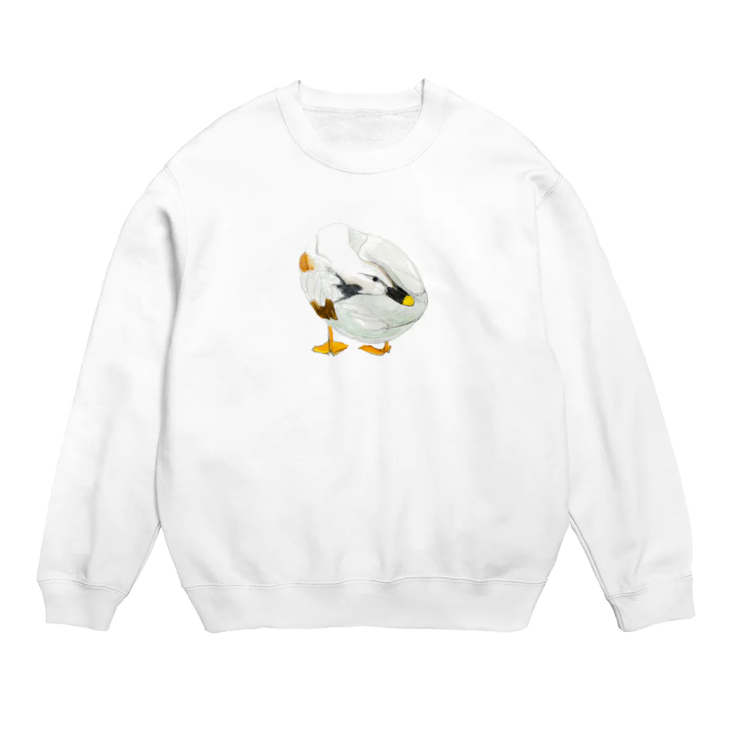 ゆずずショップのカモ Crew Neck Sweatshirt