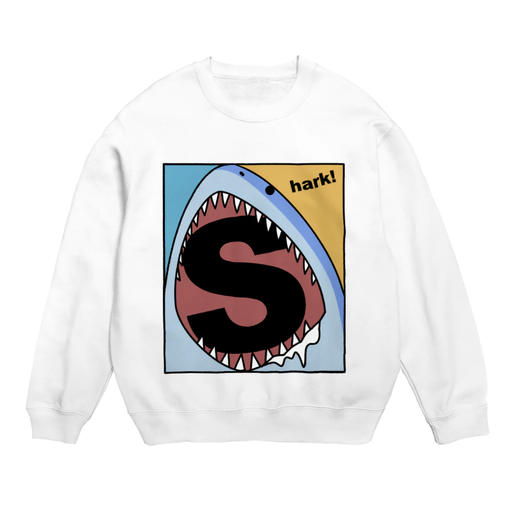 yuccoloの鮫の音を聴け Crew Neck Sweatshirt