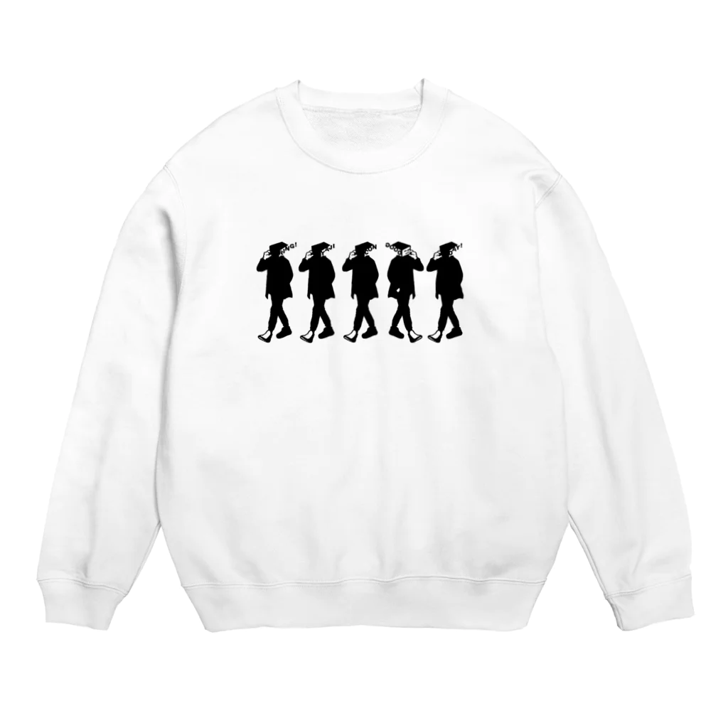 yajicongoodayのLots of Ring!Ring! Crew Neck Sweatshirt