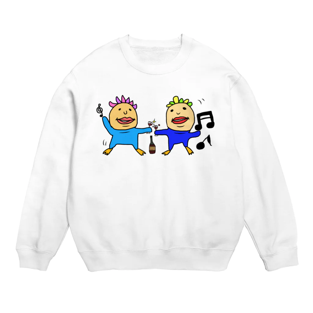 Miyuki_Sakagamiのリキュールラバー Crew Neck Sweatshirt