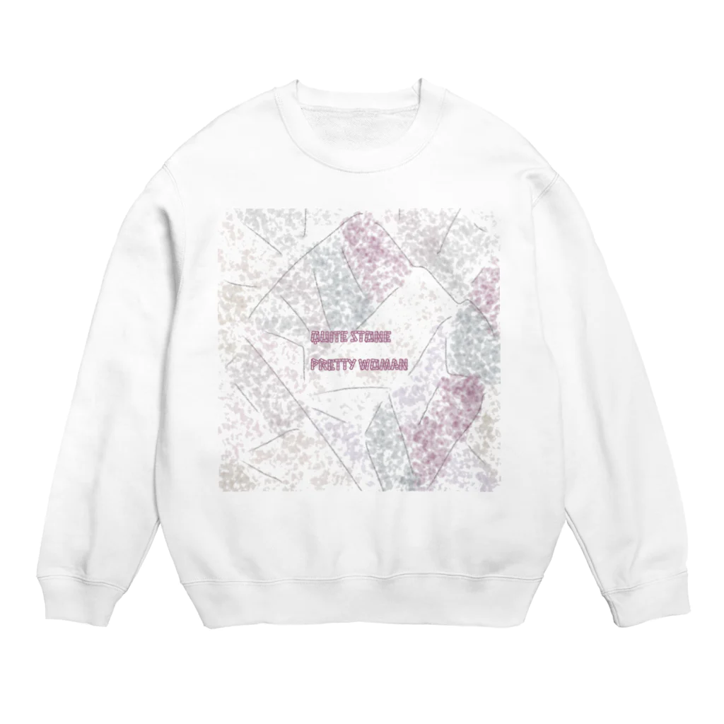 LeafCreateのQuiteStonePrettyWoman Crew Neck Sweatshirt