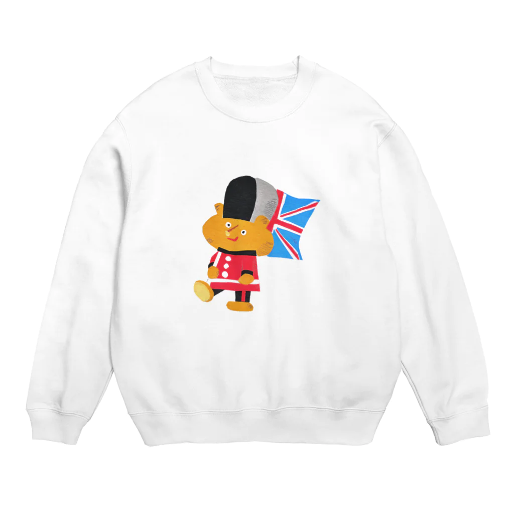 SESTA SHOPのテディベアの近衛兵さん(イギリス) Crew Neck Sweatshirt