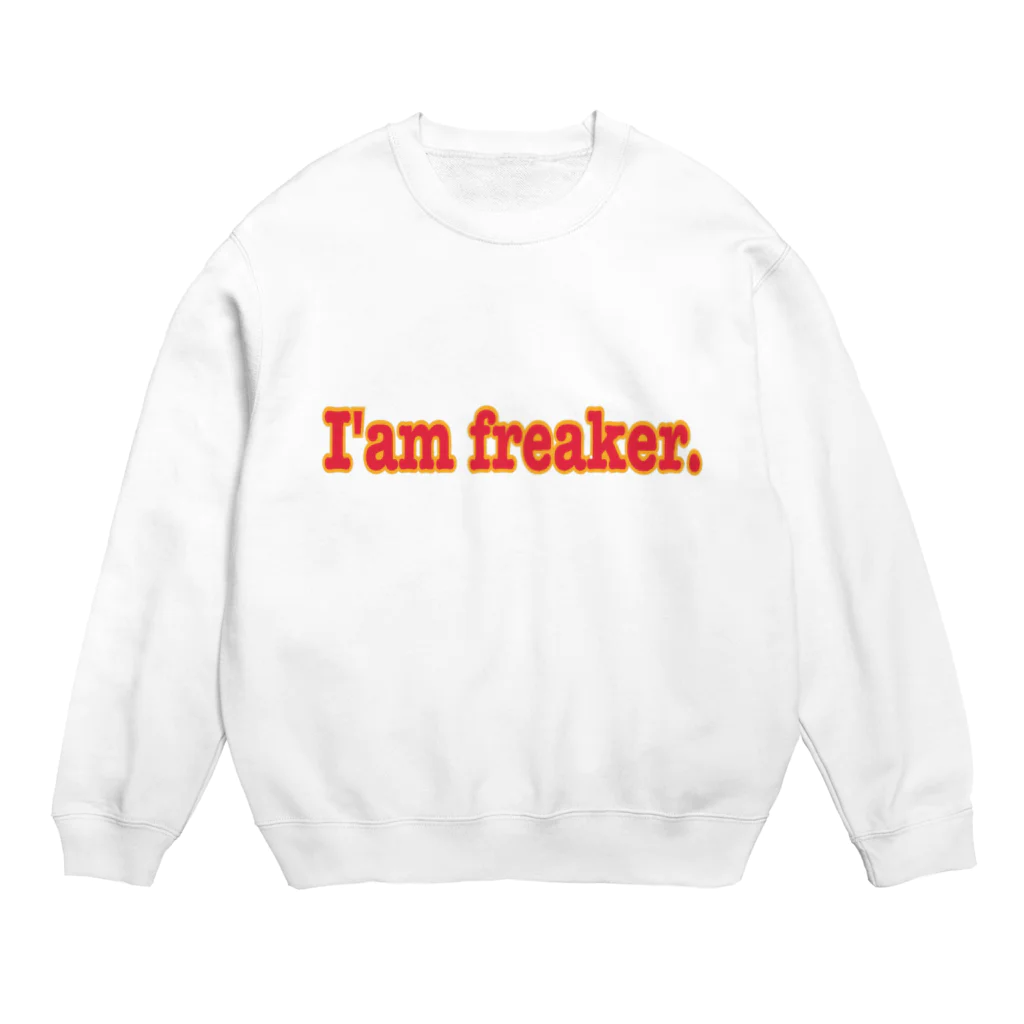 個性。のI'am freaker. Crew Neck Sweatshirt