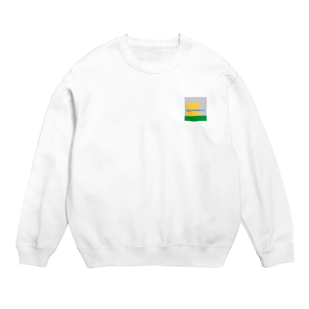 推し薬の推し薬「ゾルピデム５」 Crew Neck Sweatshirt