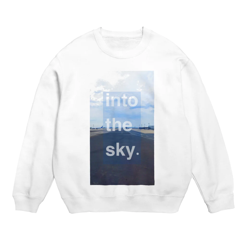 アッシュのinto the sky. Crew Neck Sweatshirt