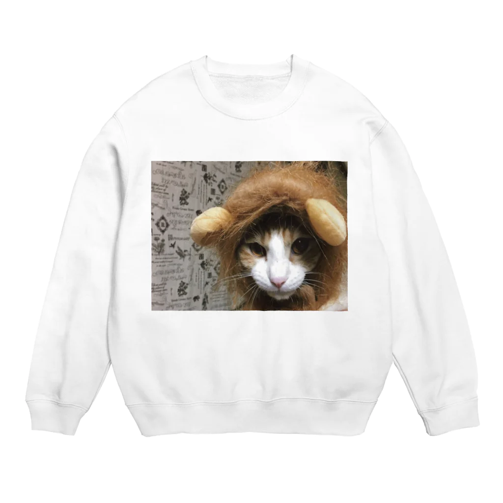 INDIVIDUALITYの猫かライオン Crew Neck Sweatshirt