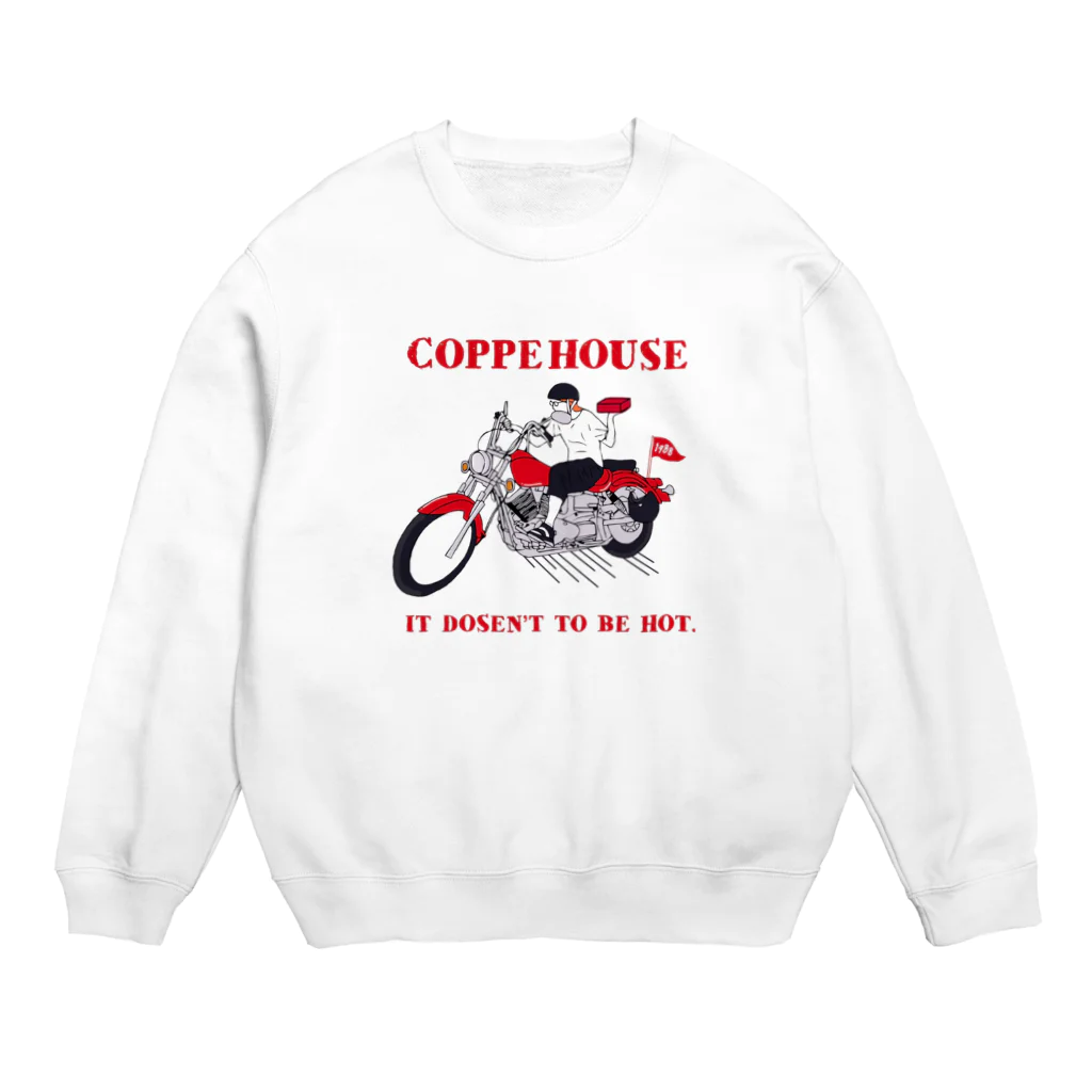 km1000mのCOPPE HOUSE originalsweat(white-front) スウェット