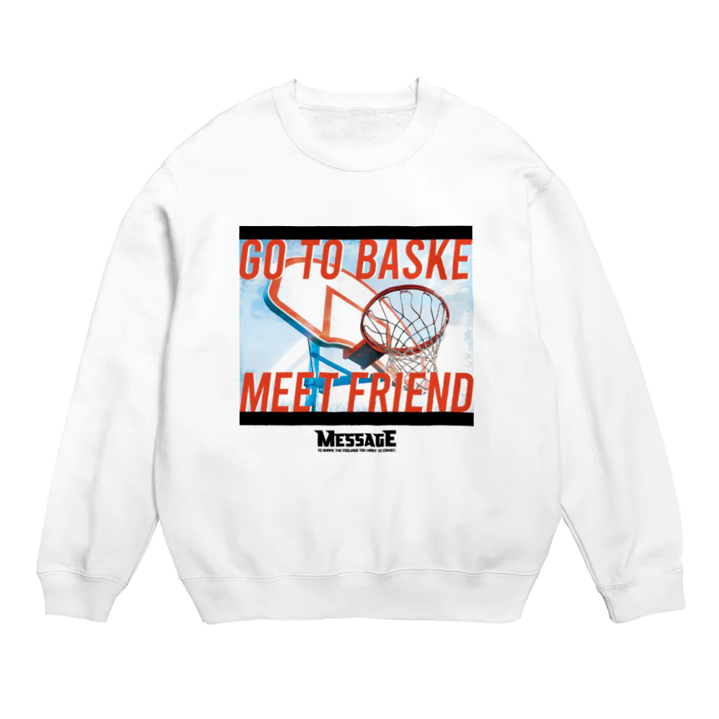 MessagEのBAKSE FRIEND Crew Neck Sweatshirt