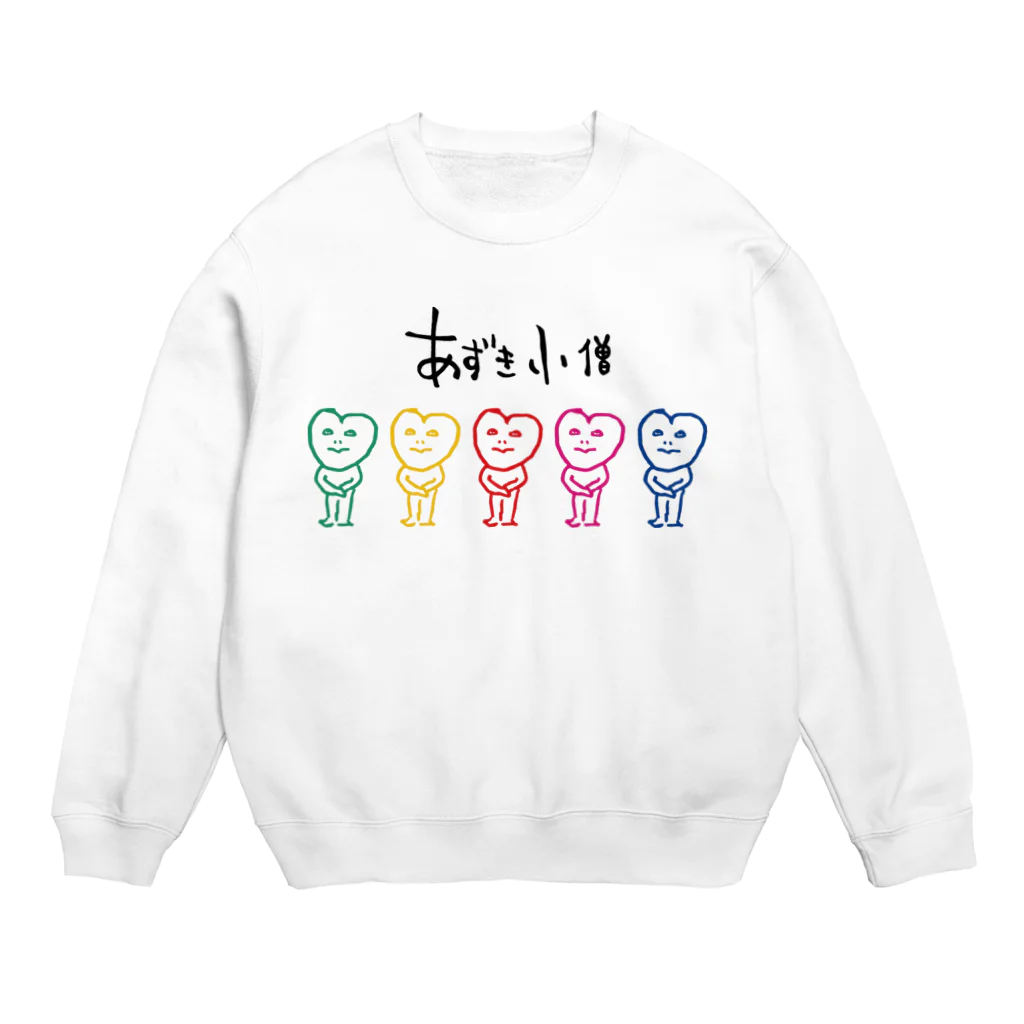 あずき小僧屋さんのあずき小僧（戦隊）① Crew Neck Sweatshirt