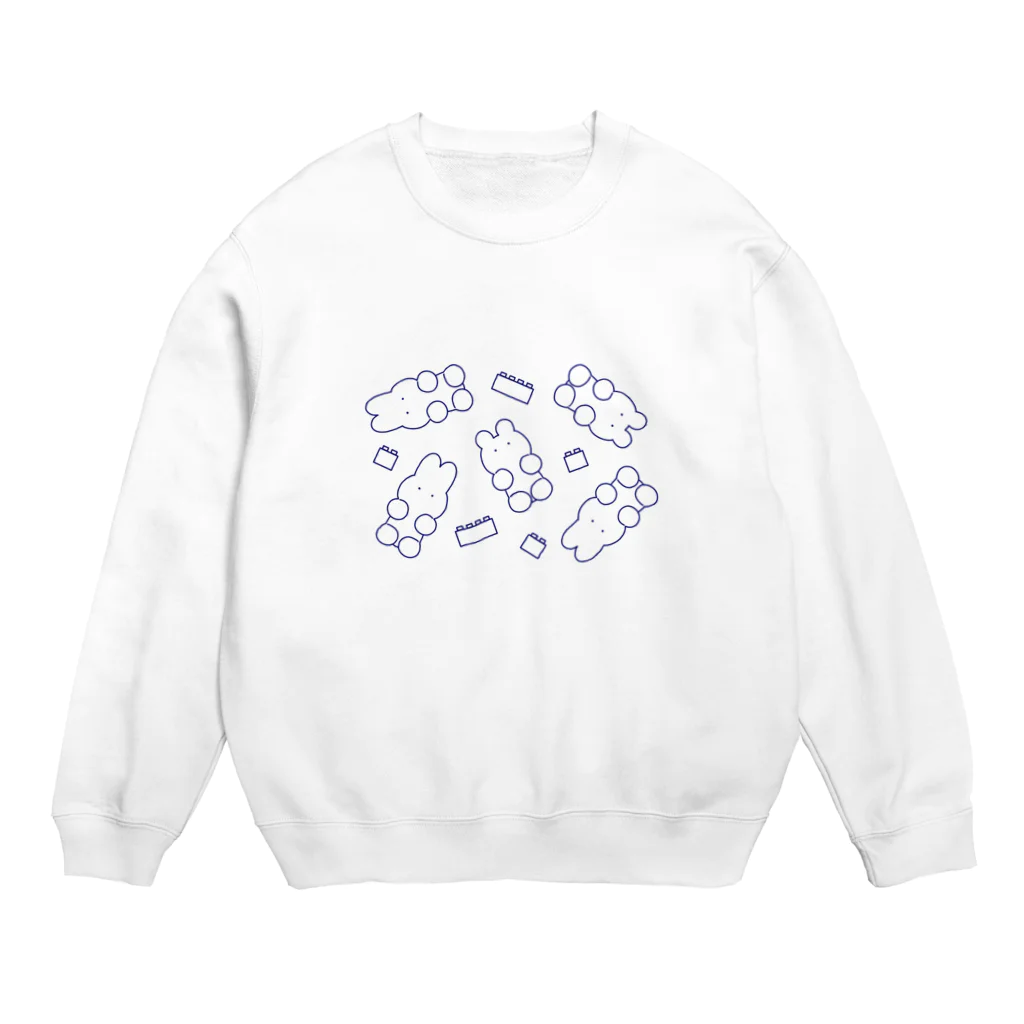 soratoのグミたち/白 Crew Neck Sweatshirt