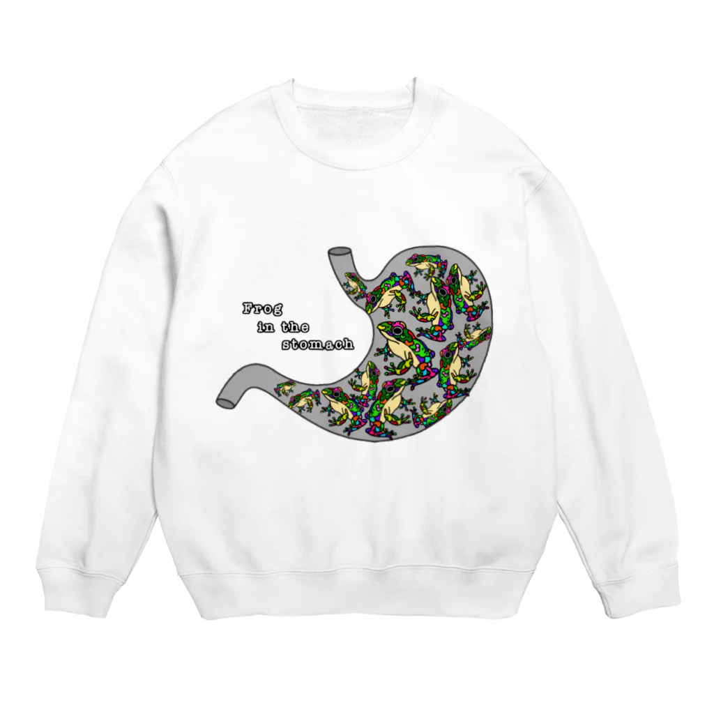 TARORIMOのFrog inthe stomach Crew Neck Sweatshirt