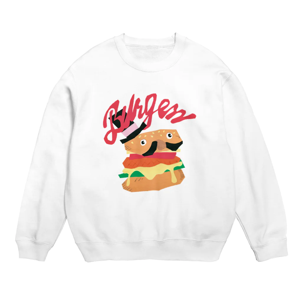 SESTA SHOPのBurgerさん Crew Neck Sweatshirt