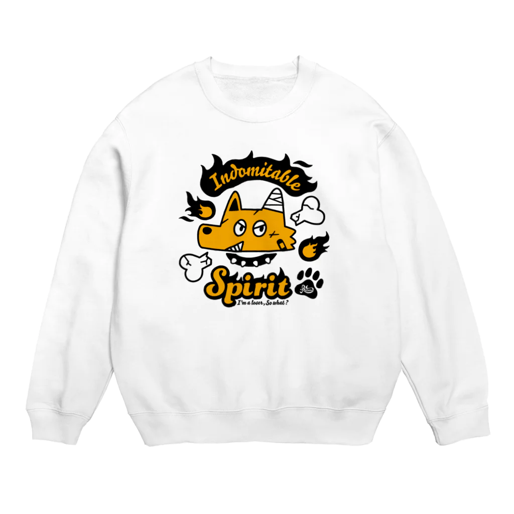 kocoon（コクーン）の不屈の負け犬くん Crew Neck Sweatshirt