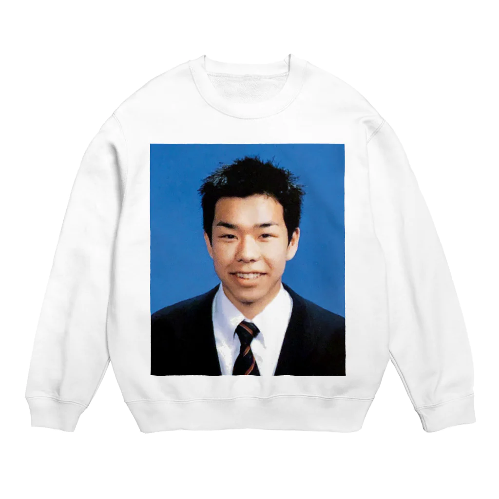 DJ ZET食堂のDJ ZET #オリジナル納豆 卒アル豆 Crew Neck Sweatshirt