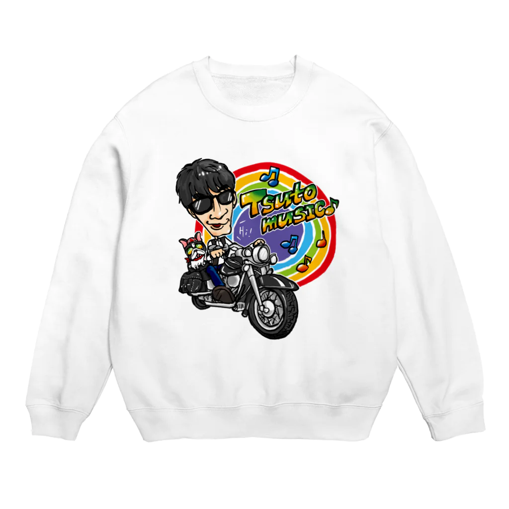 ブルロックのTsutomuとブルロック（バイク編） Crew Neck Sweatshirt