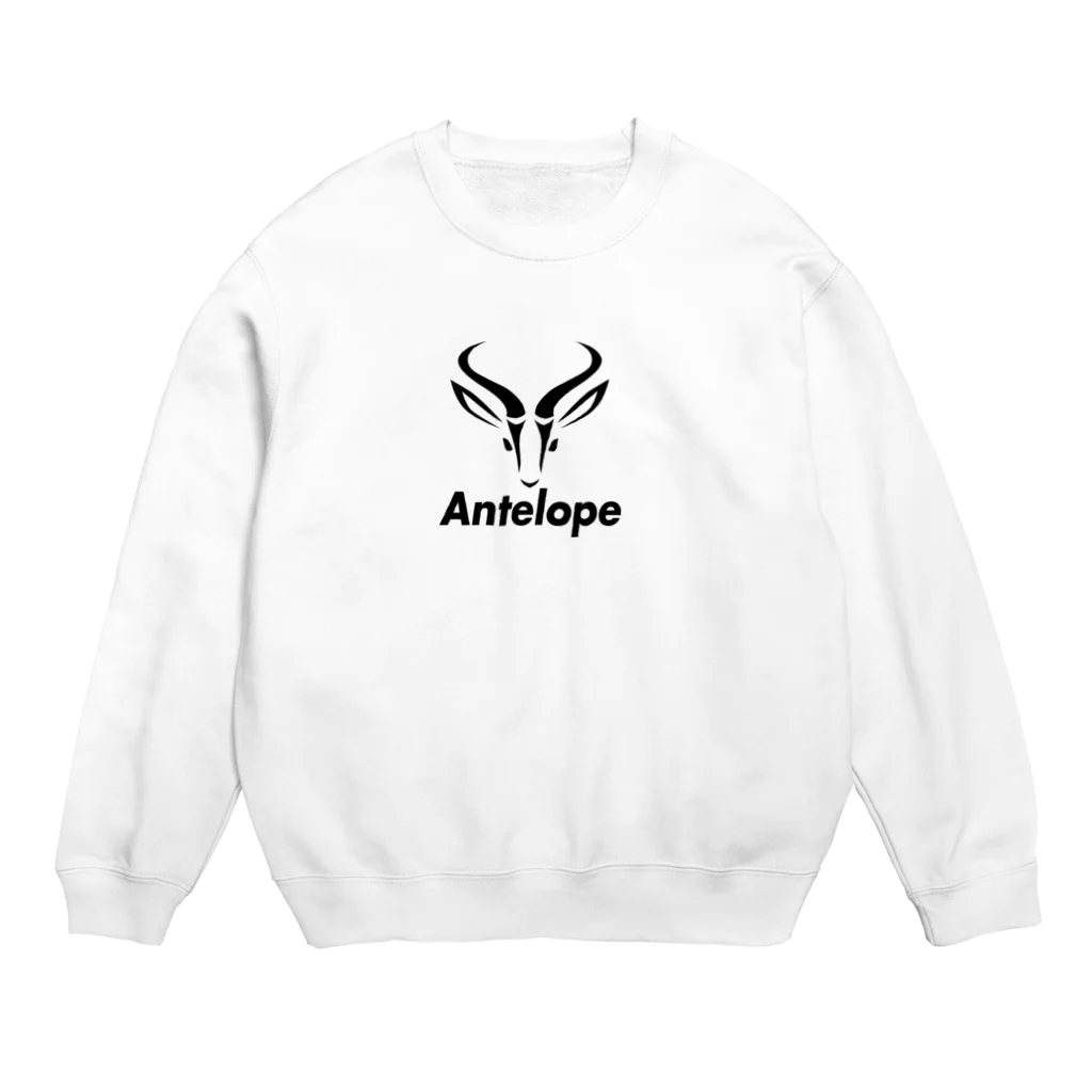 Antelope Sports ClubのAntelop Black ロゴ スウェット