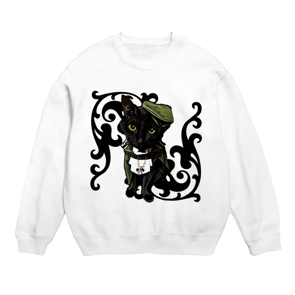 Anela'sGiftの新YAMATO大佐 Crew Neck Sweatshirt