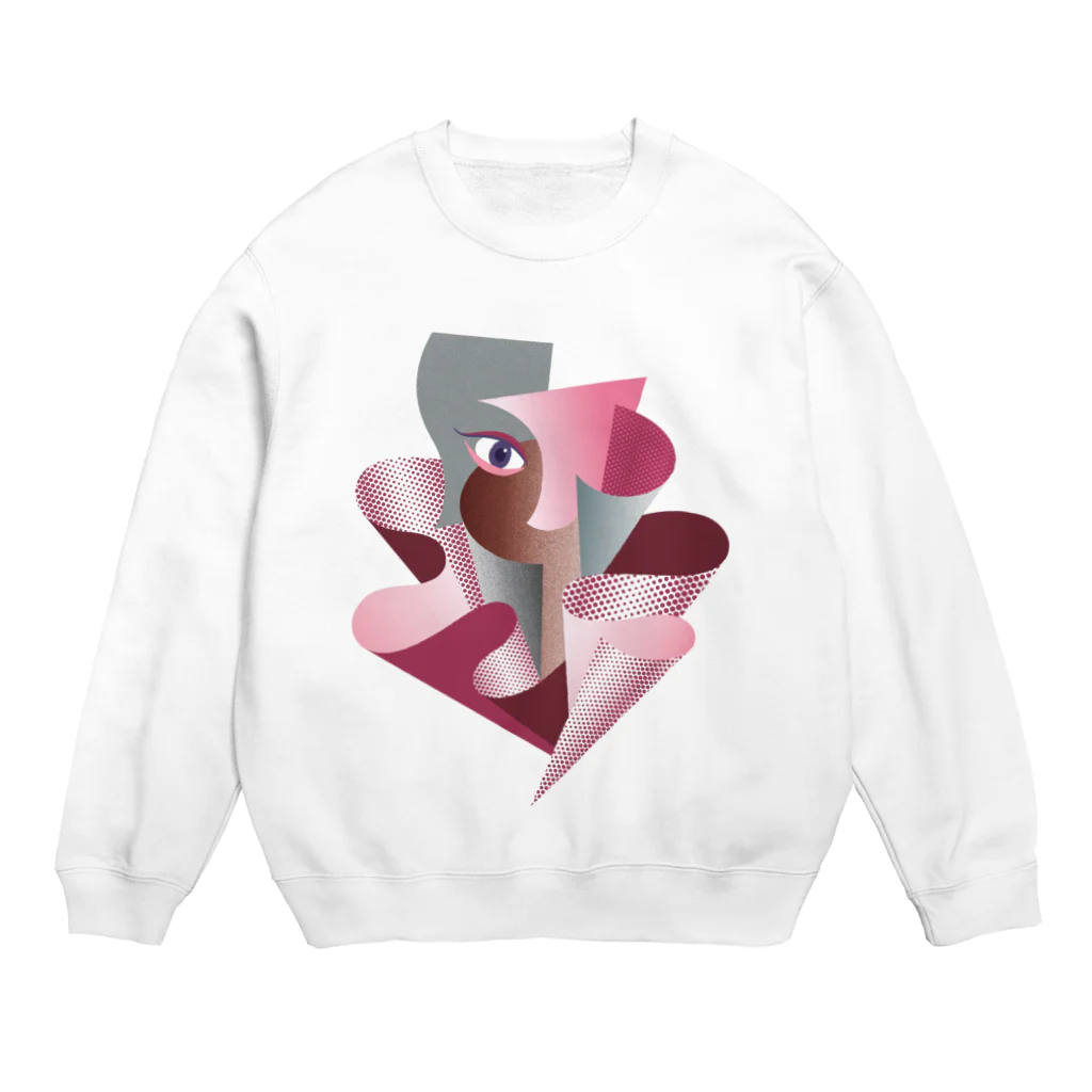 たまのゆらぎの包む Crew Neck Sweatshirt