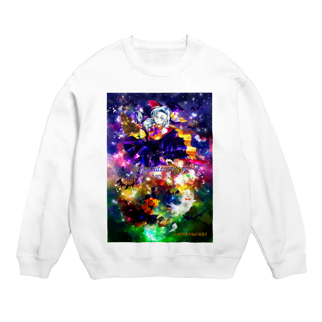 星架月のHALLOWEEN2021 Crew Neck Sweatshirt