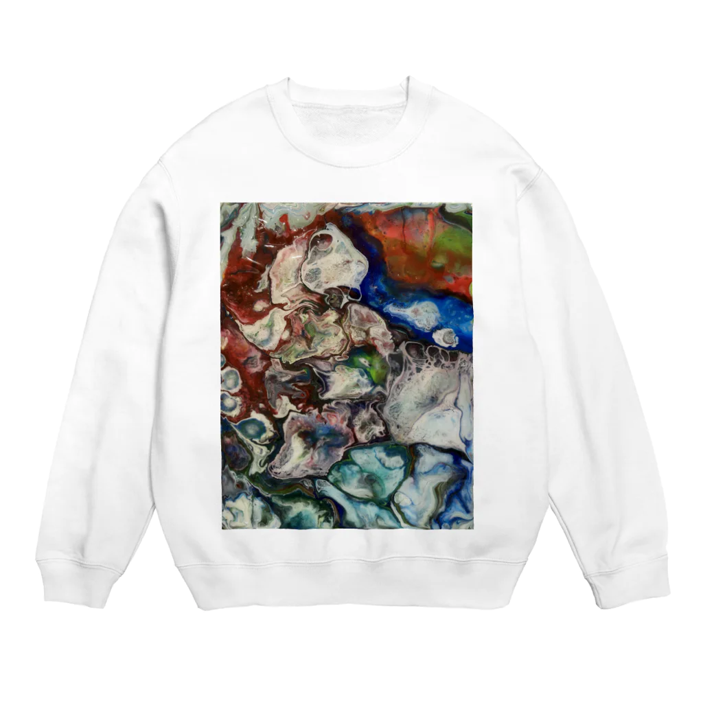 JapaneseArt Yui Shopの悪魔の雄叫び Crew Neck Sweatshirt