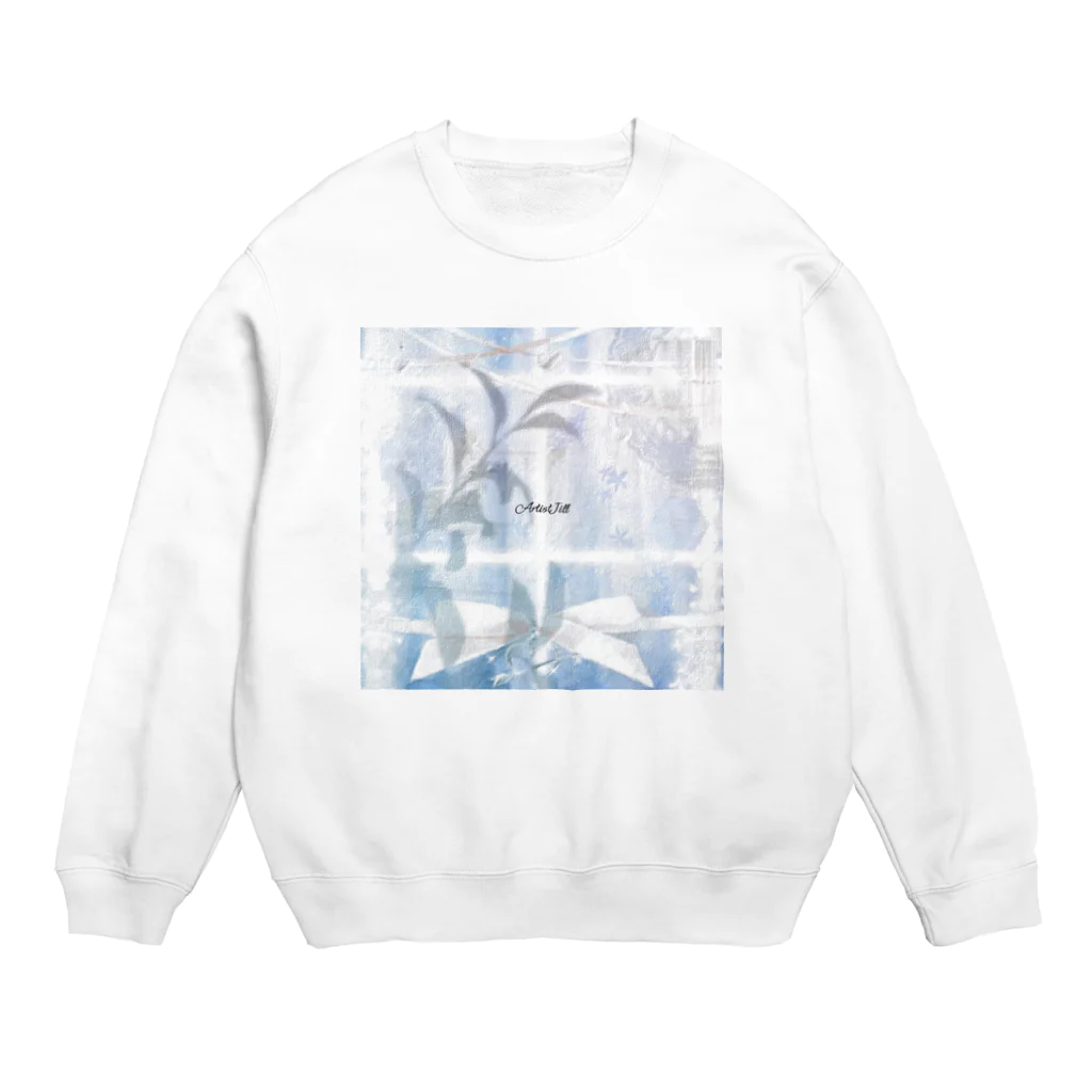 【ホラー専門店】ジルショップの絵画風プリンセスルーム(植物) Crew Neck Sweatshirt