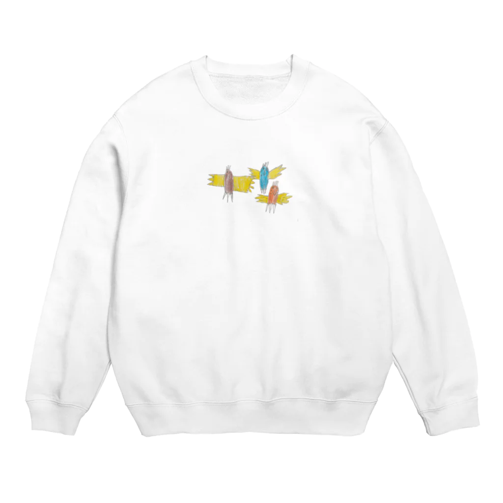 国際協働団体 V-ACTの空とぶ鳥たち Crew Neck Sweatshirt