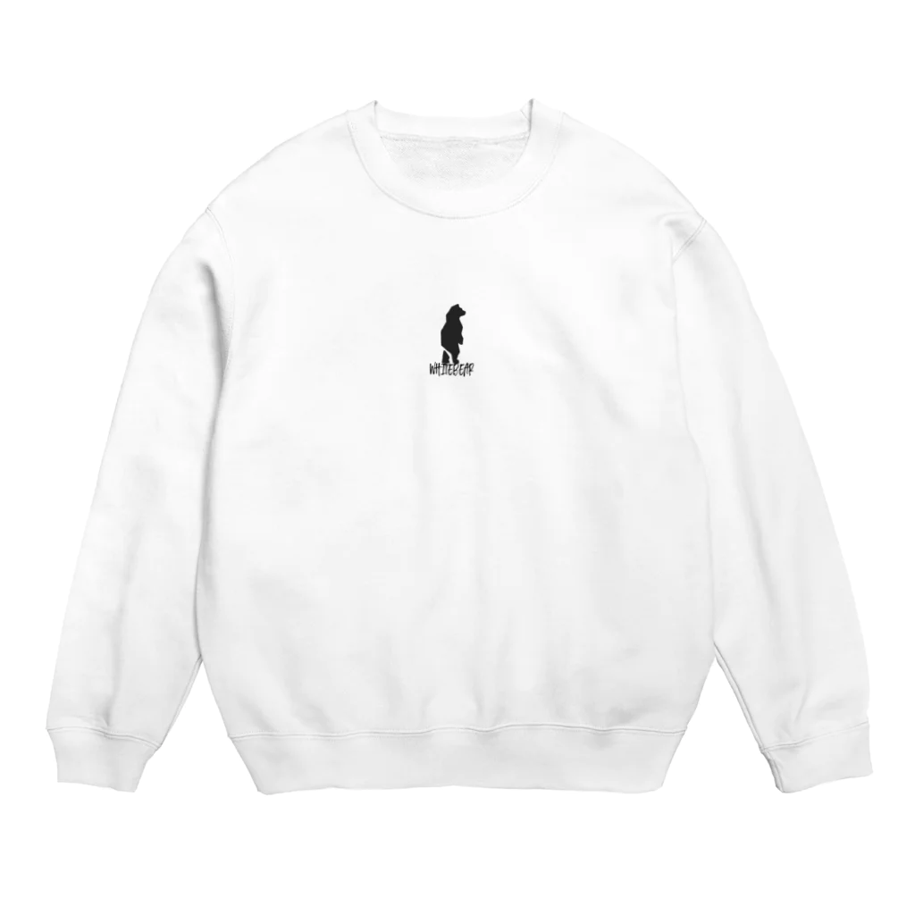 うみんちゅの熊のホワイトベアー君 Crew Neck Sweatshirt