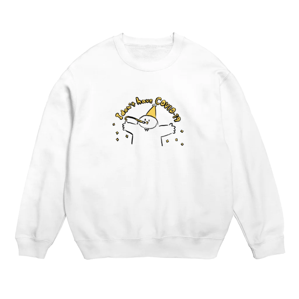 みぞぐちともやのコロナじゃない Crew Neck Sweatshirt