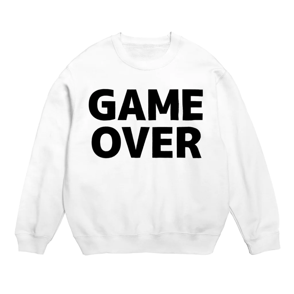 TOKYO LOGOSHOP 東京ロゴショップのGAMEOVER-ゲームオーバー- Crew Neck Sweatshirt