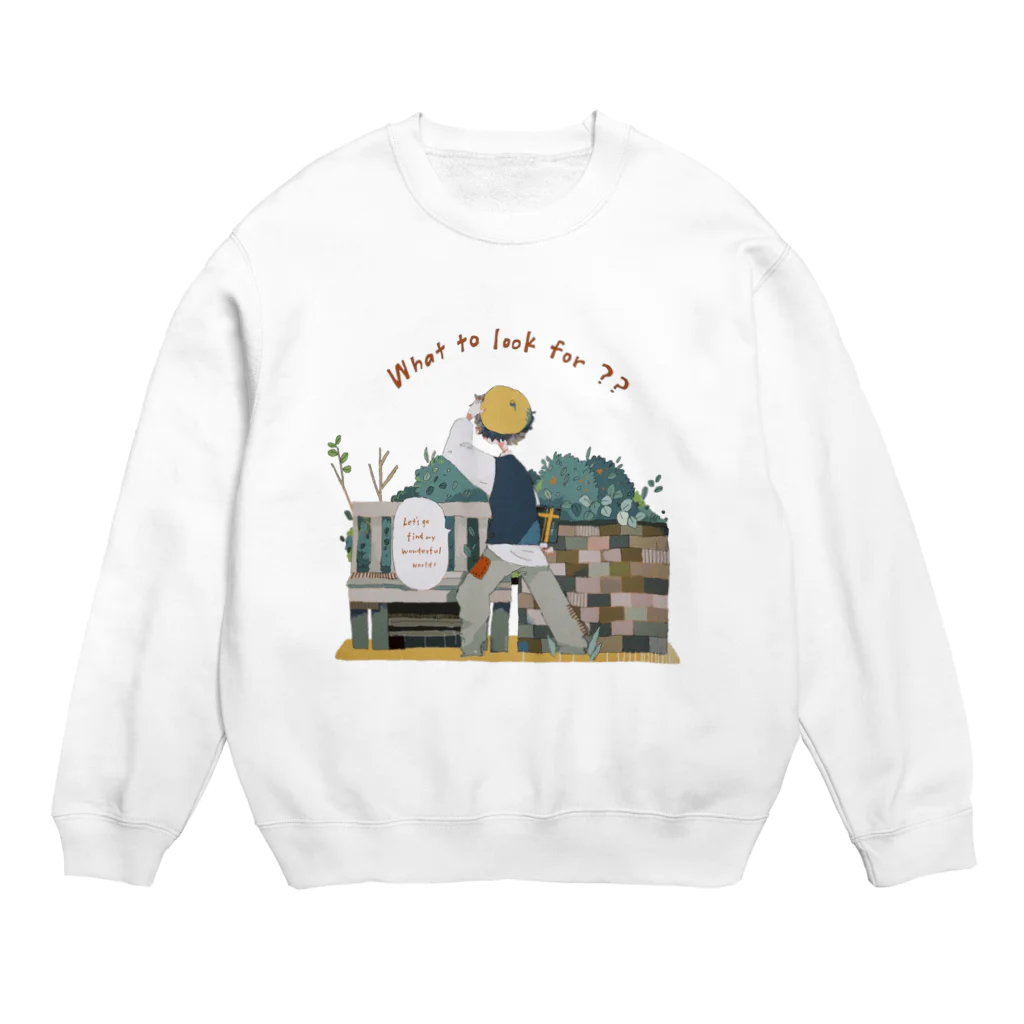 KOPAKUの毎日探検くん Crew Neck Sweatshirt