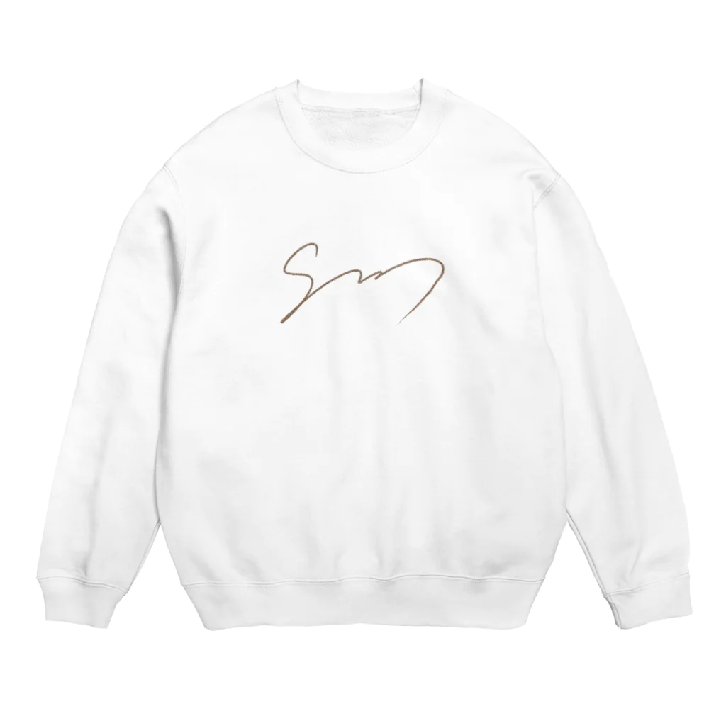 SHUY Officialの筆記ロゴアイテム Crew Neck Sweatshirt