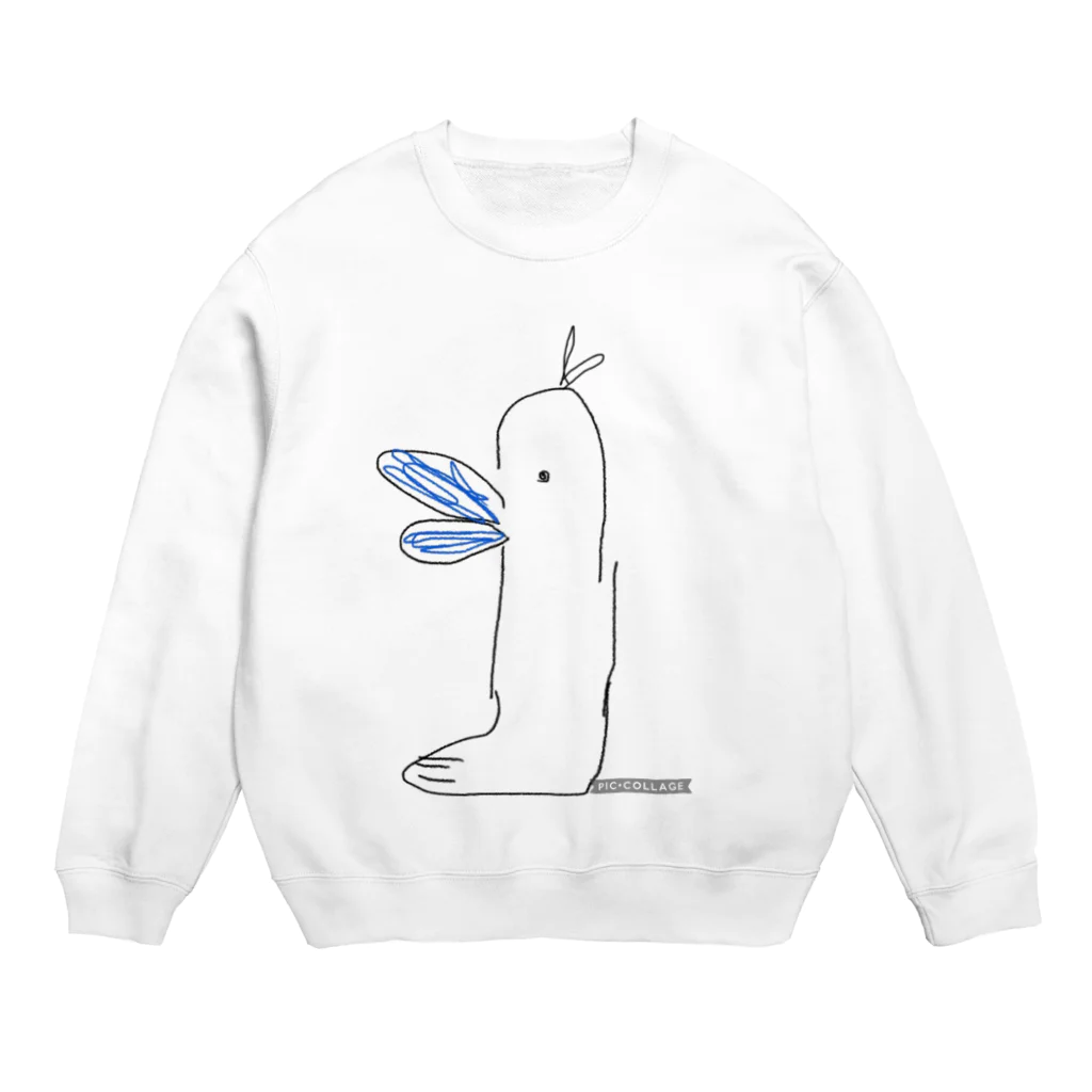 がっくん@爽やかBOYの靴の下ペンの助 Crew Neck Sweatshirt