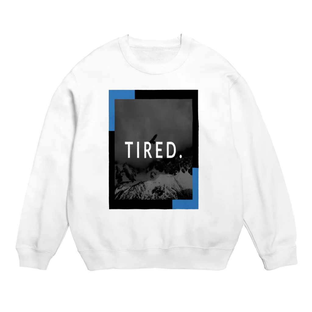 tired.の【HB】tired. Crew Neck Sweatshirt