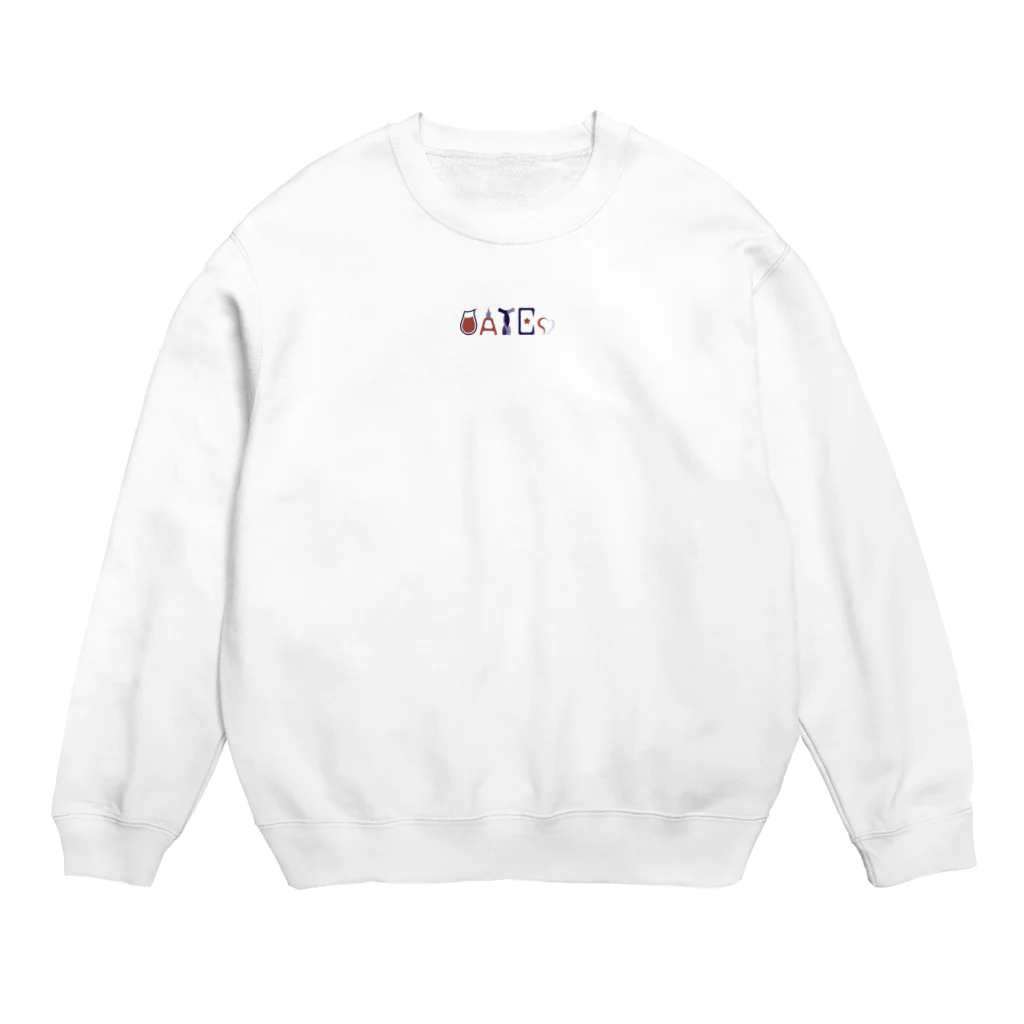 フジイノアソビバの 【公式】 DATEs スウェット Crew Neck Sweatshirt