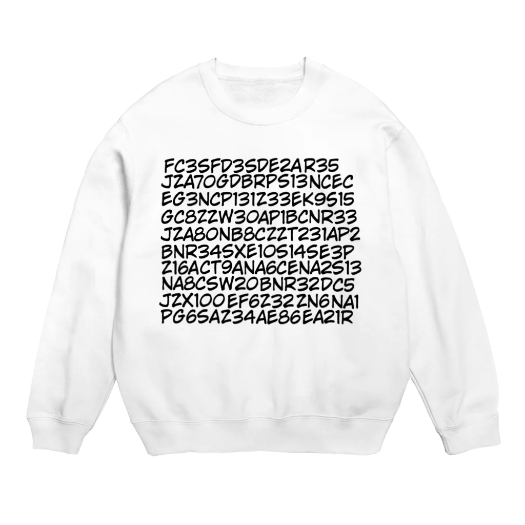 惣田ヶ屋の型式地獄　pt2 Crew Neck Sweatshirt