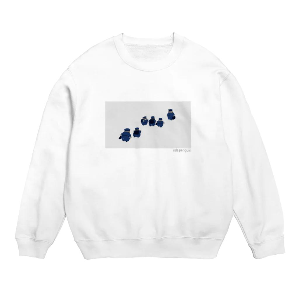 防大ペンギンの引率外出ペンギン Crew Neck Sweatshirt